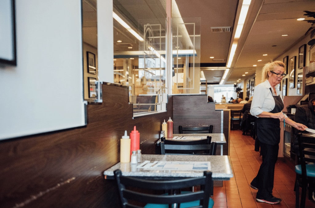 Dining Room at Snowdon Deli