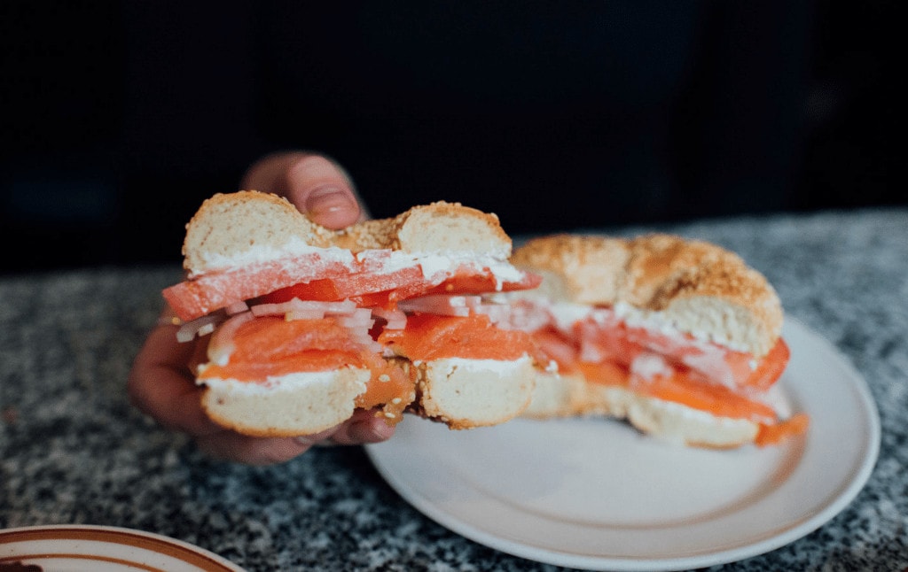 Food at Snowdon Deli