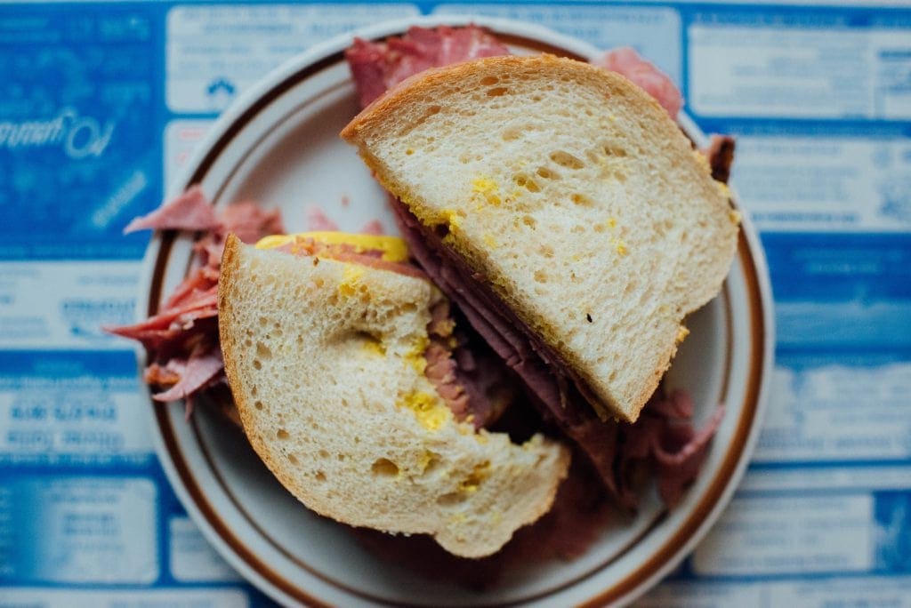 Food at Snowdon Deli