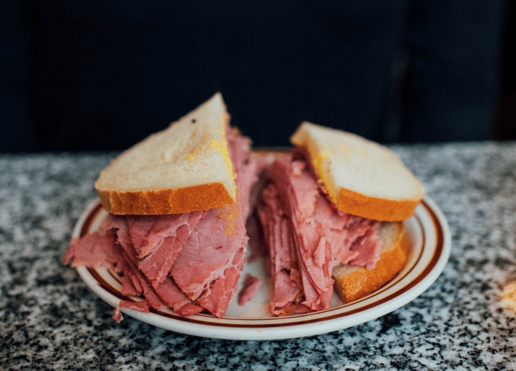 Food at Snowdon Deli