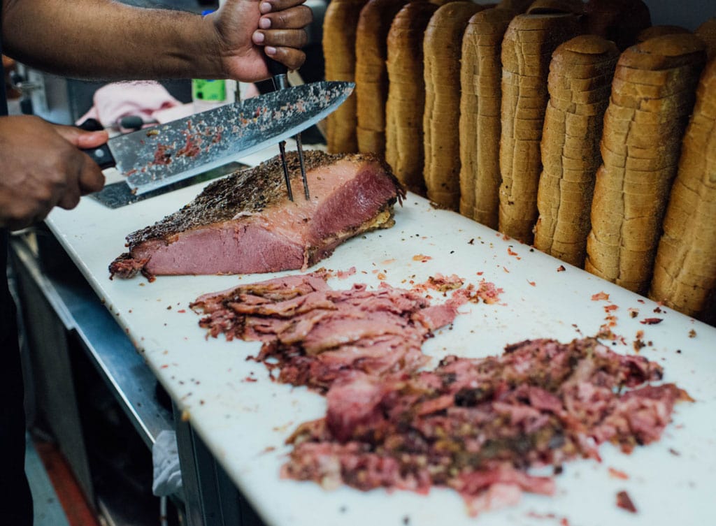 Food at Schwartz's