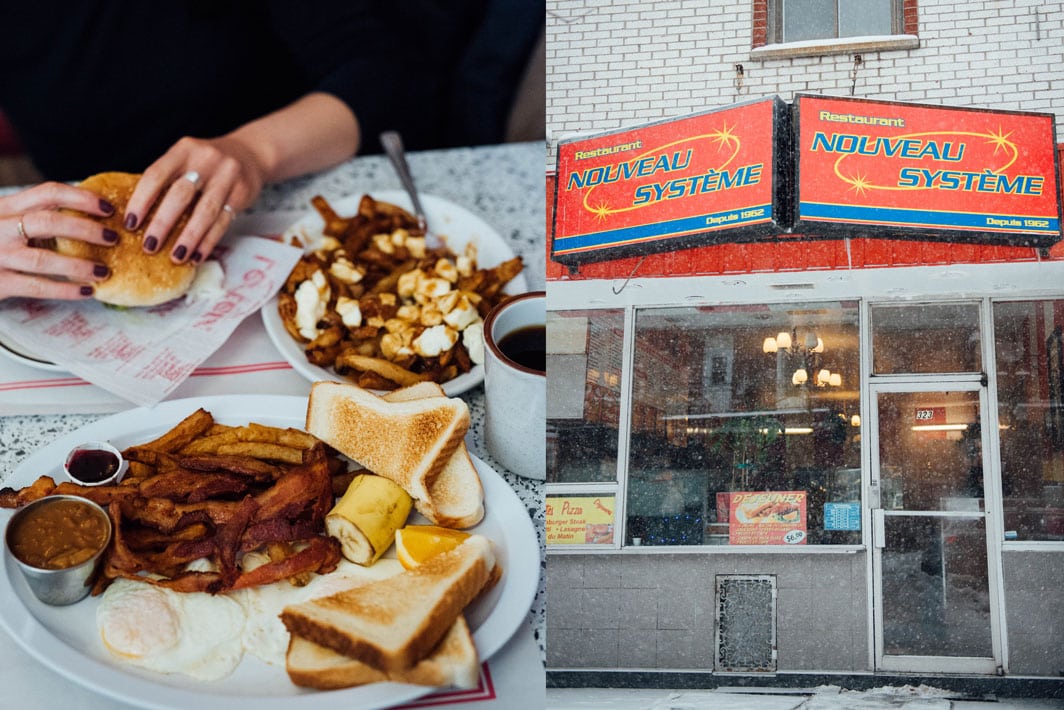 Nouveau système beaubien cantine poutine