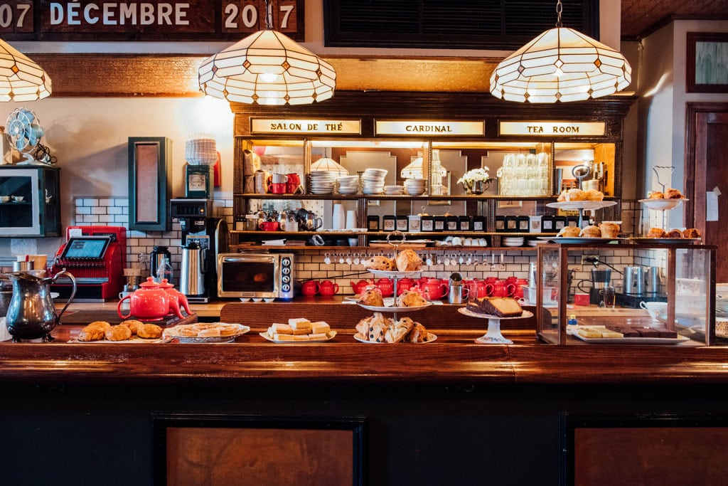 Salon de the cardinal tearoom mile end montreal