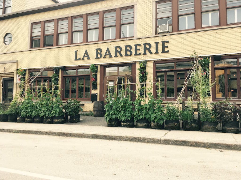 La Barberie microbrasserie quebec microbrewery