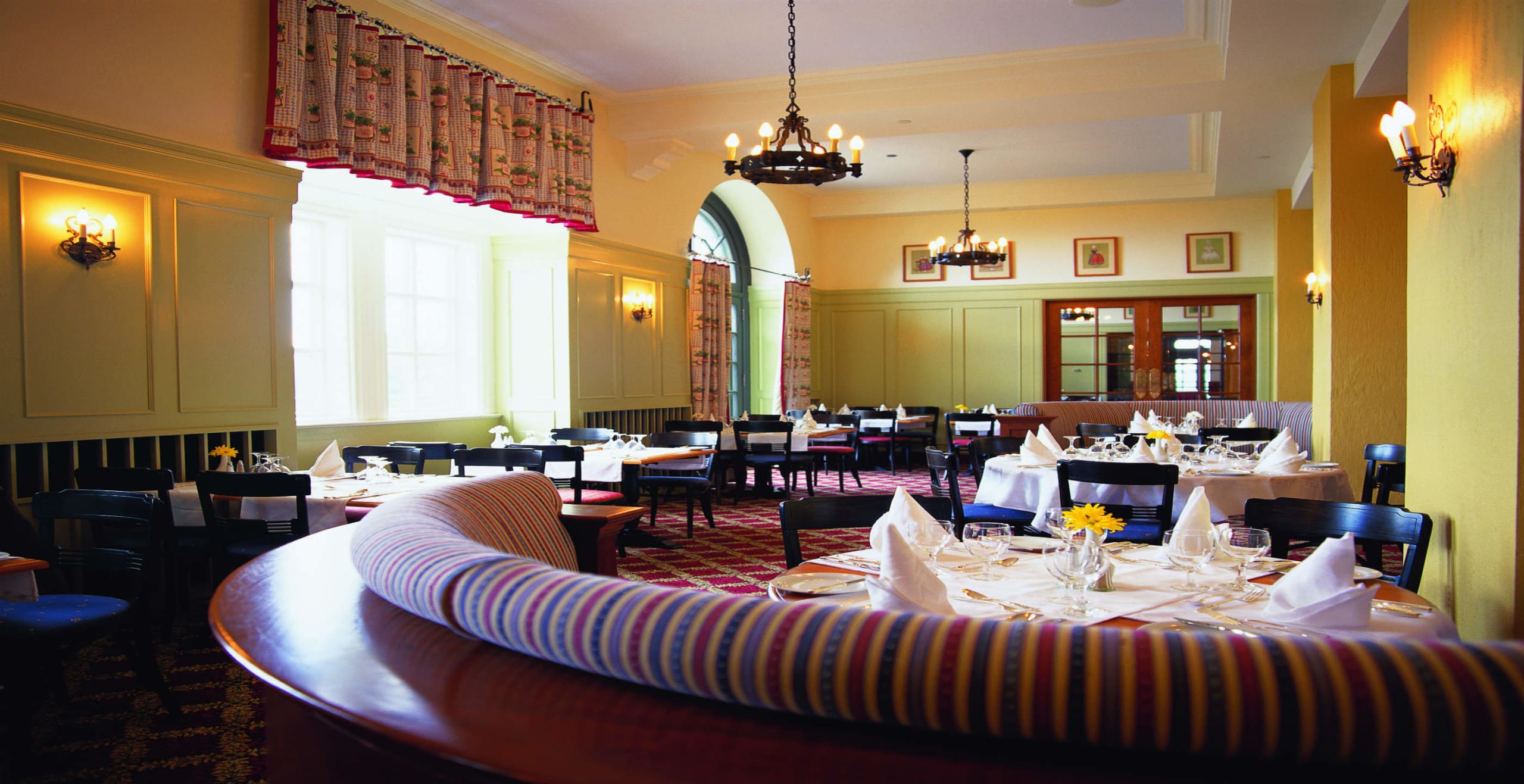 Dining Room of Saint-Laurent Restaurant