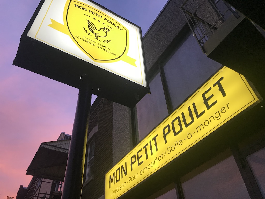 Mon petit poulet restaurant rosemont montreal