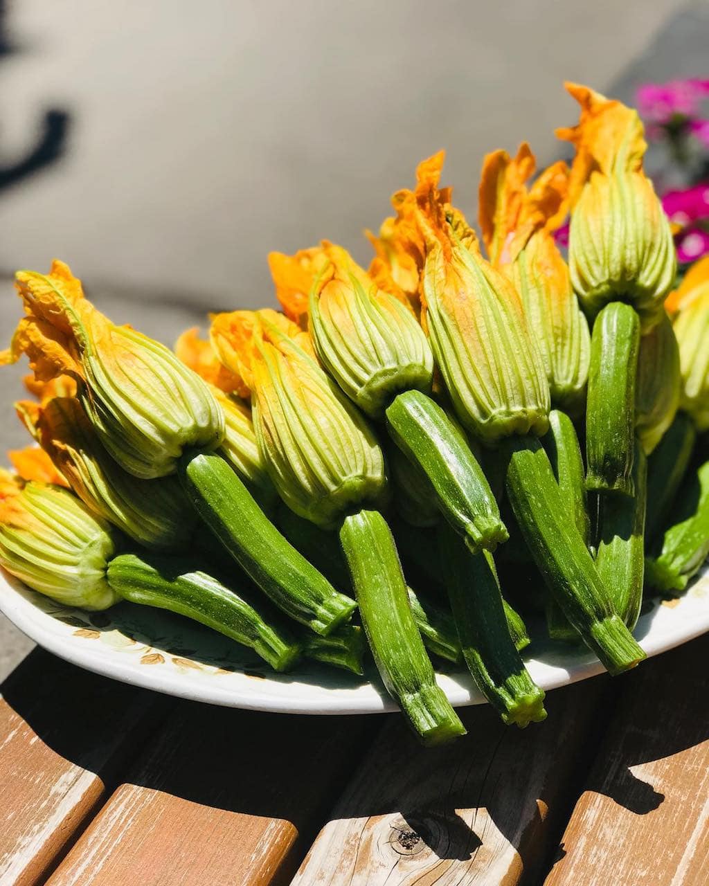 Our suggestions of places to enjoy zucchini flowers