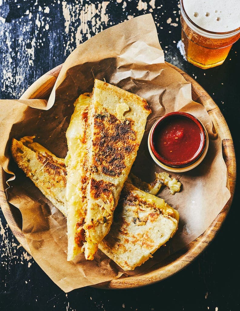 Recette grilled cheese olive et gourmando