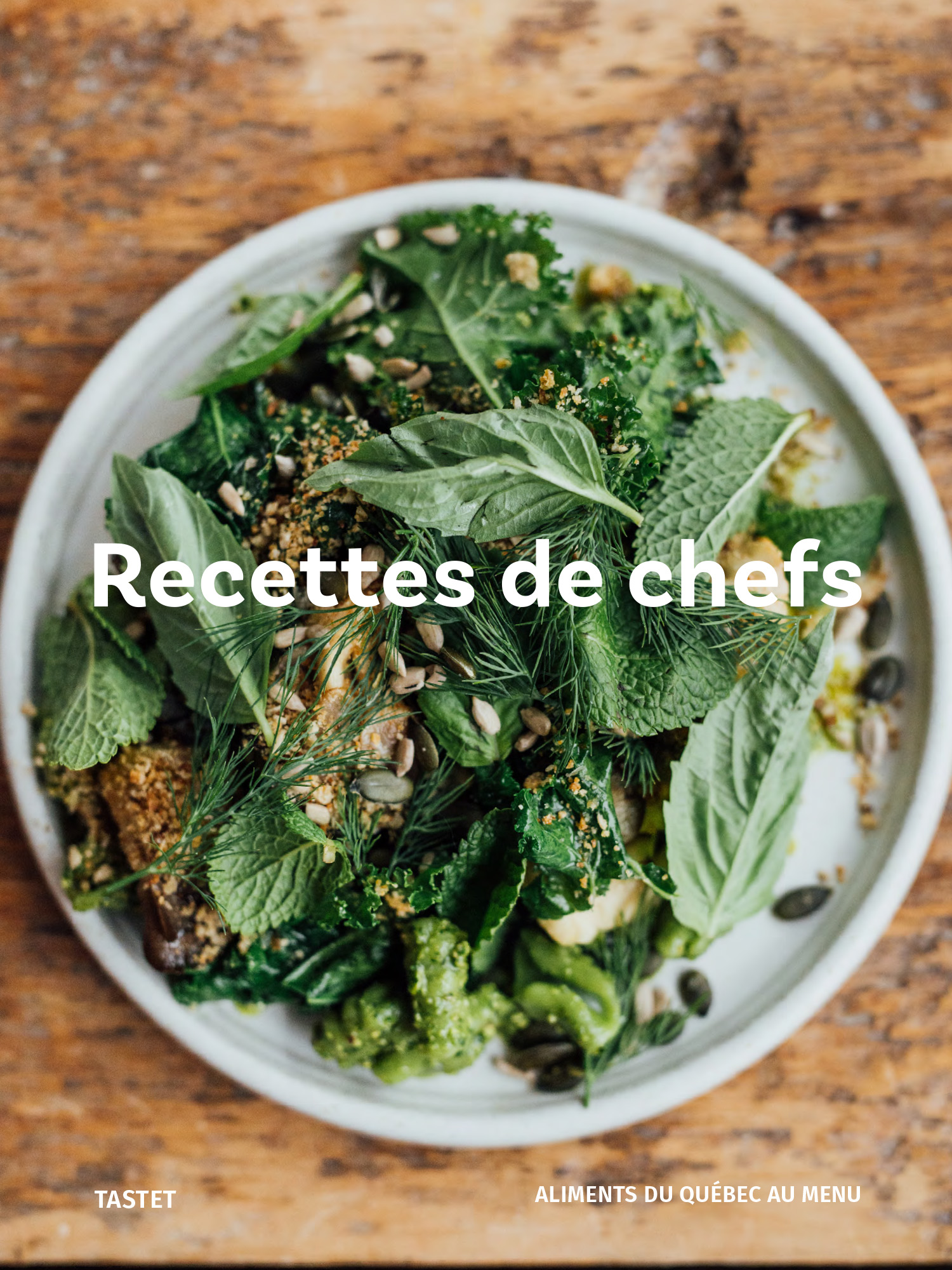 Recettes de chef - Aliments du Québec au menu