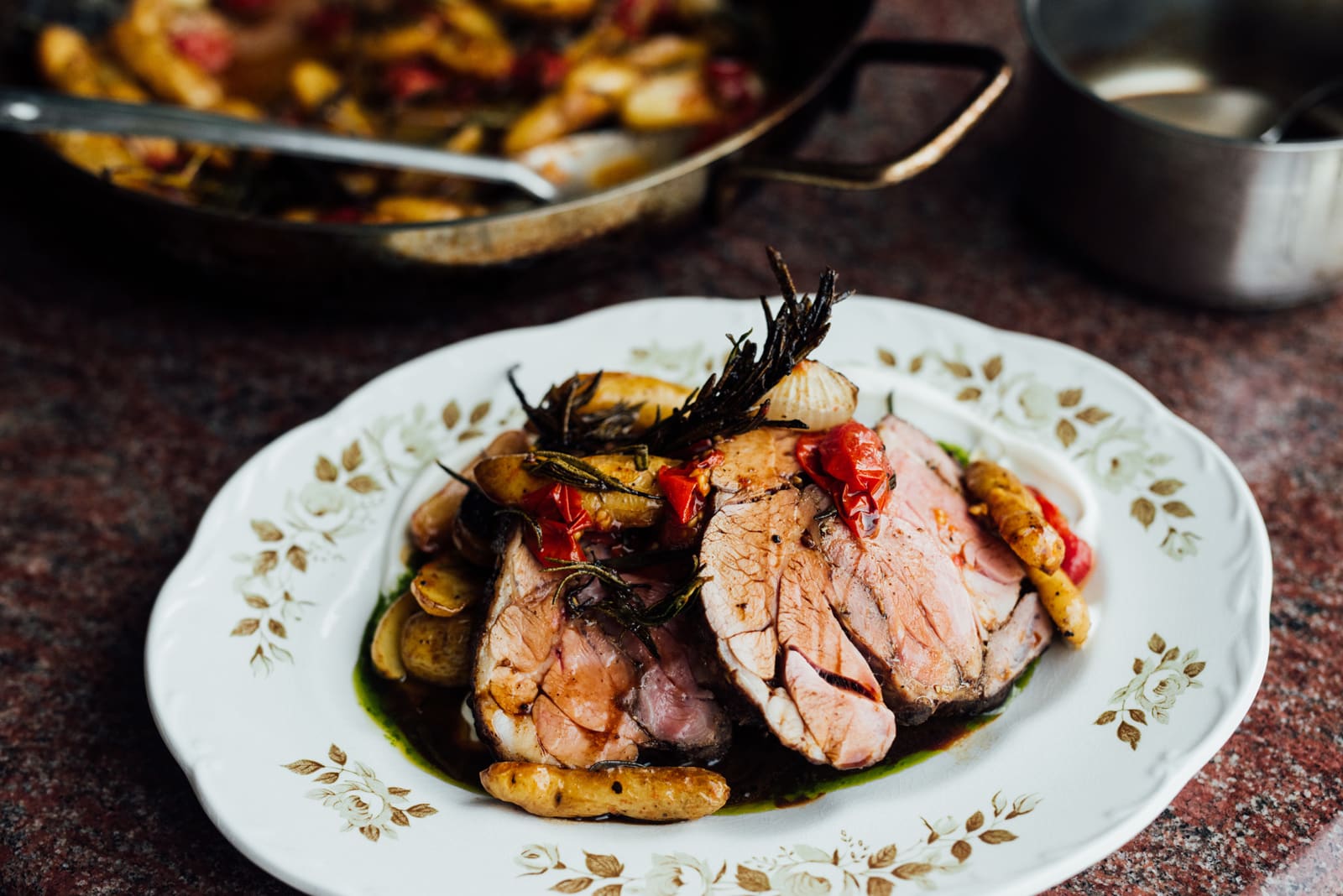 Nonna Moccione's Pascal lamb shoulder recipe