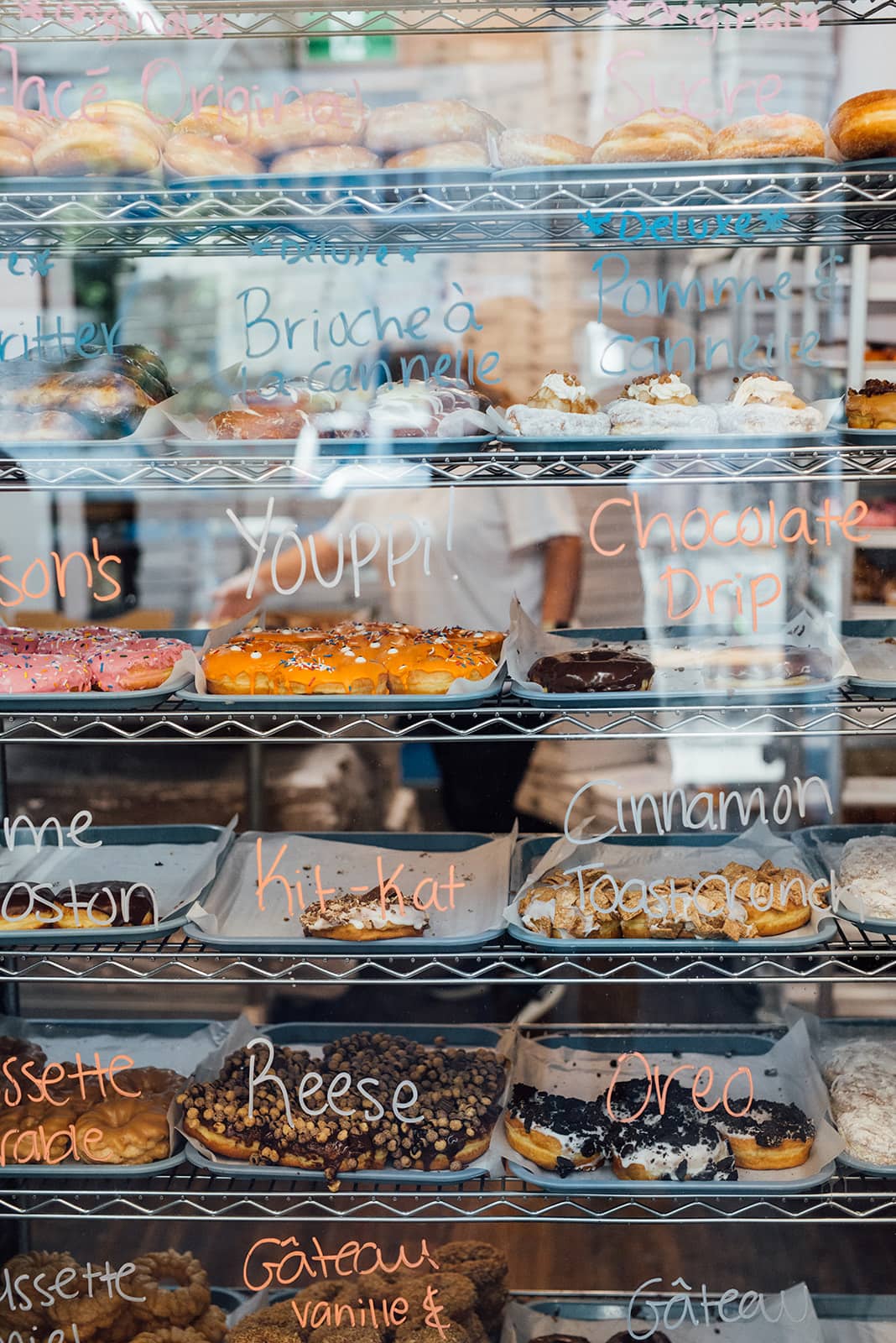 Donut display from Bernie Beigne