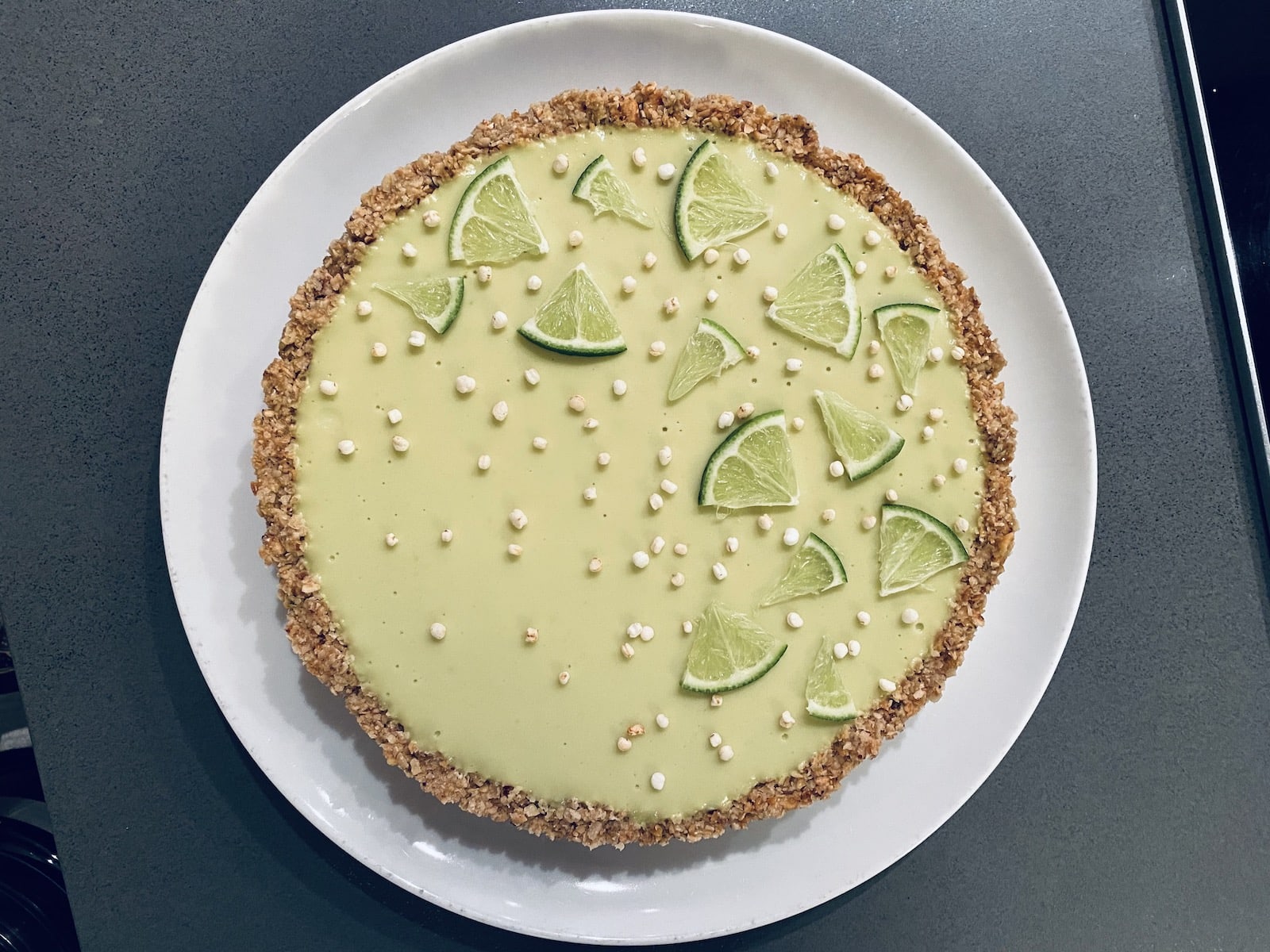 Dario Bivona's avocado lime pie