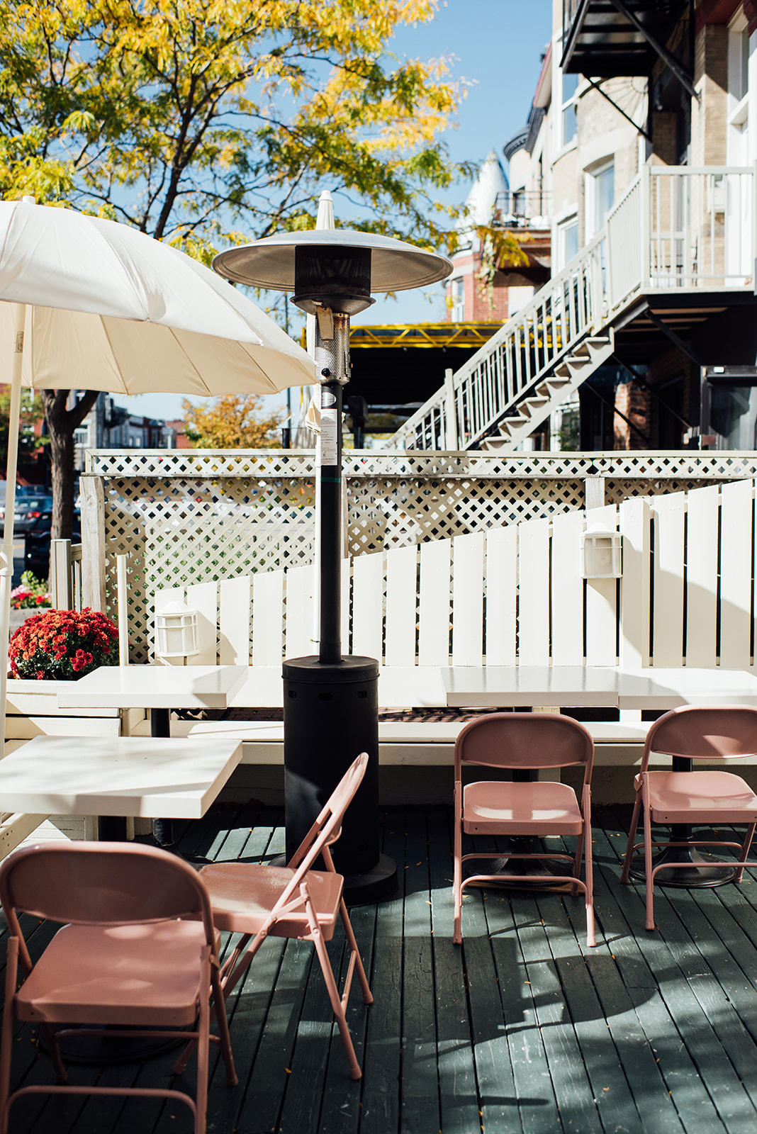 bar à flot terrace