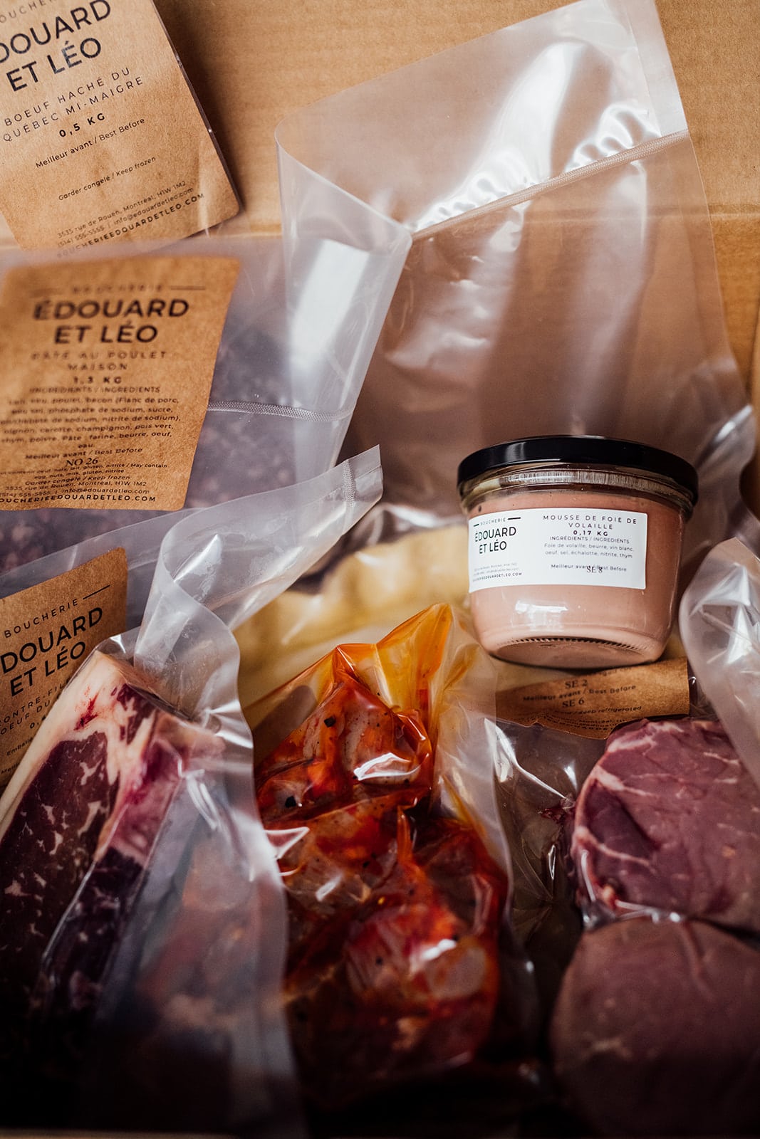 Terrine de foie gras du Québec – Boucherie Édouard et Léo