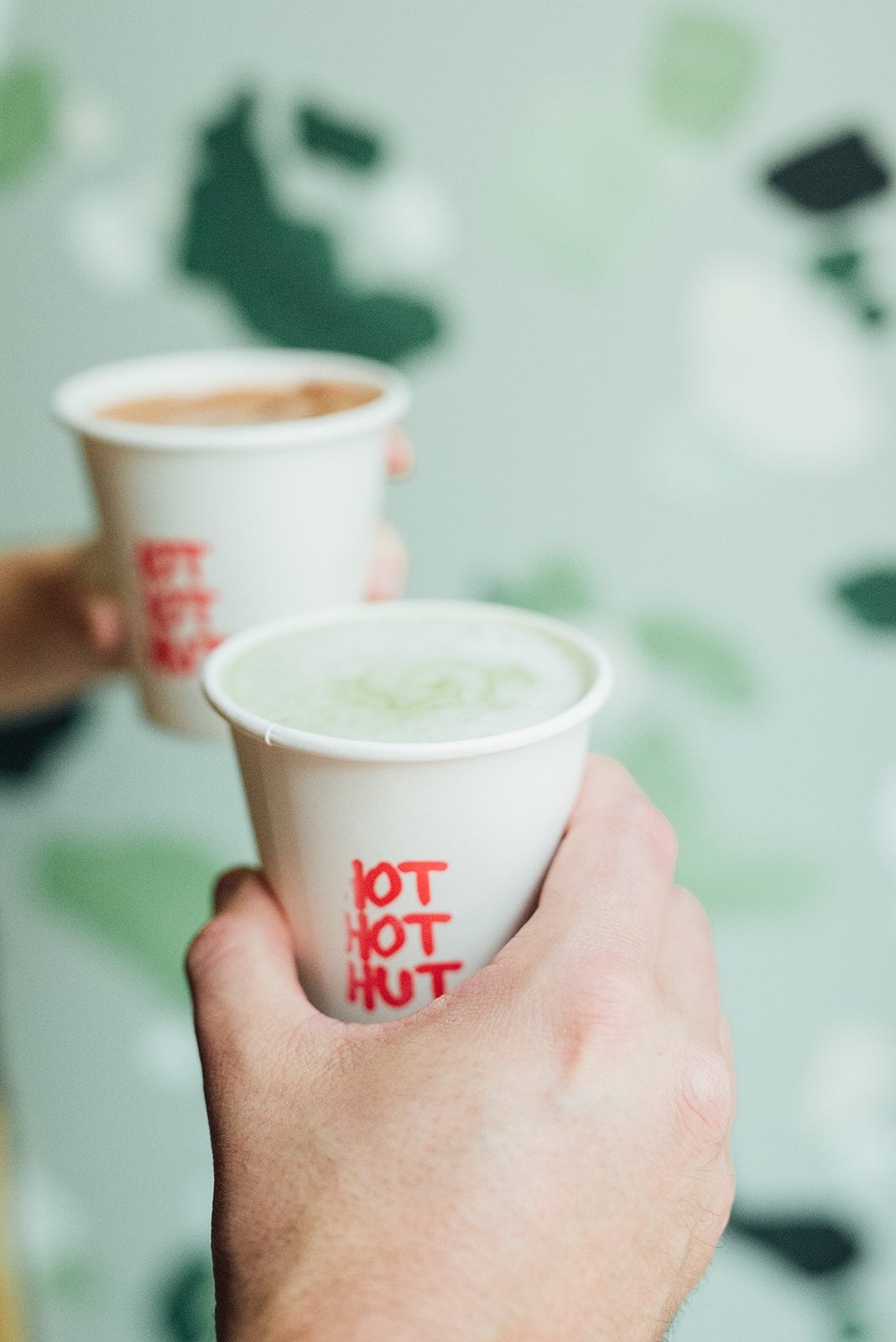 chocolat chaud matcha mexicain hot hot hut