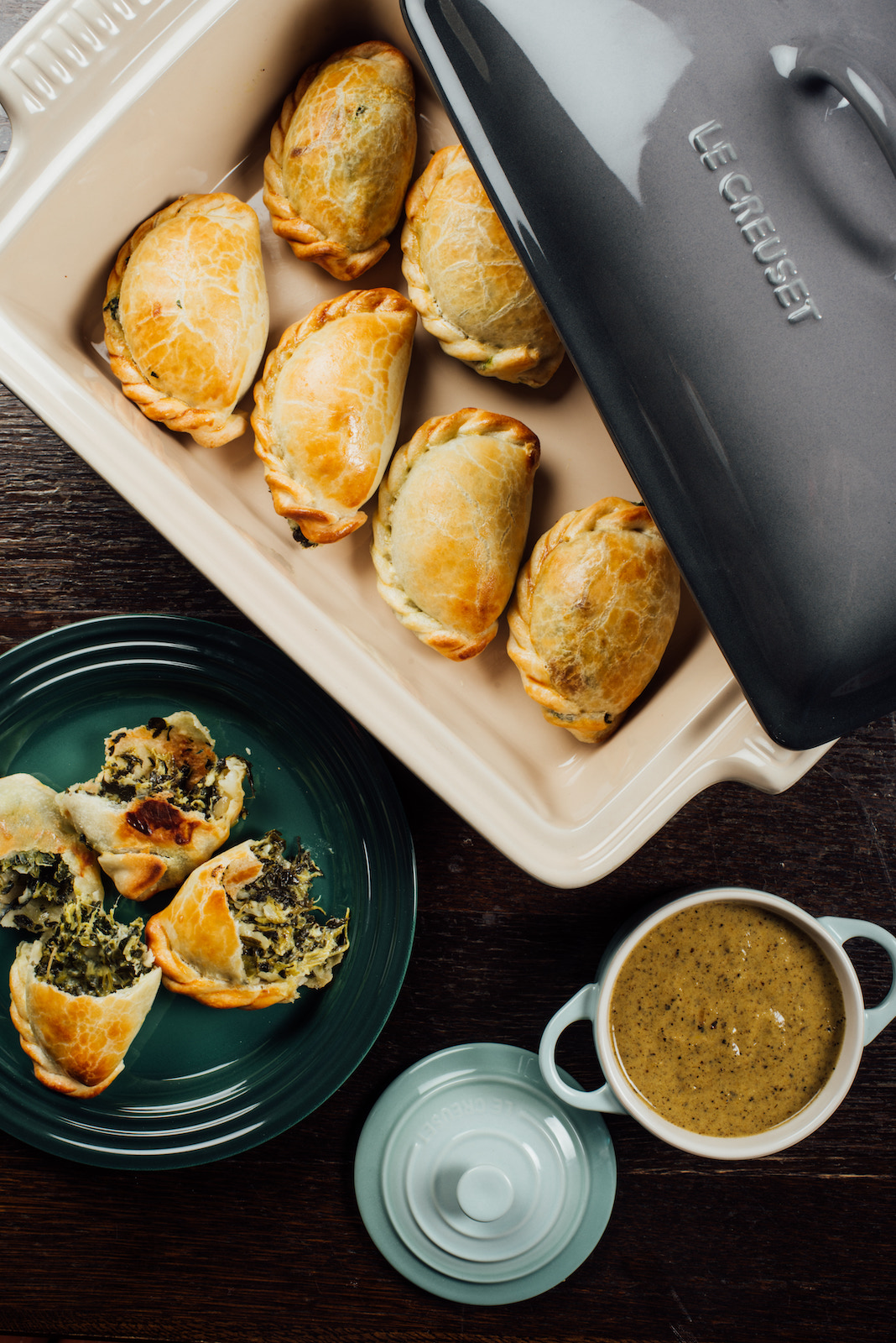 Beba's Spinach and Cheese Empanadas