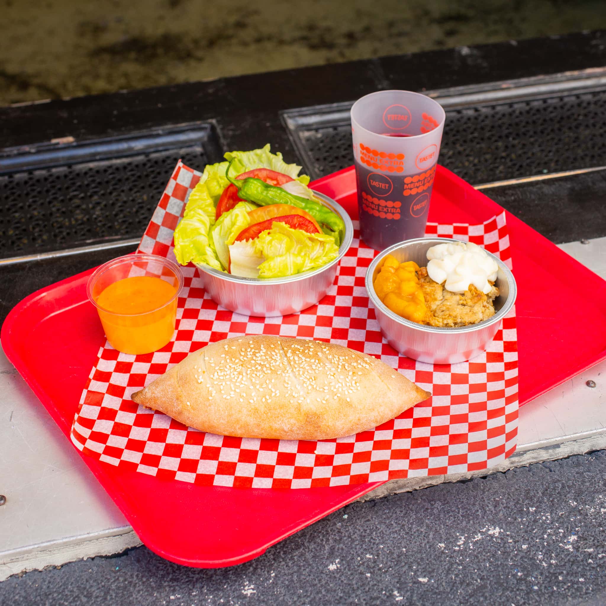Menu Extra X Tastet Block Party