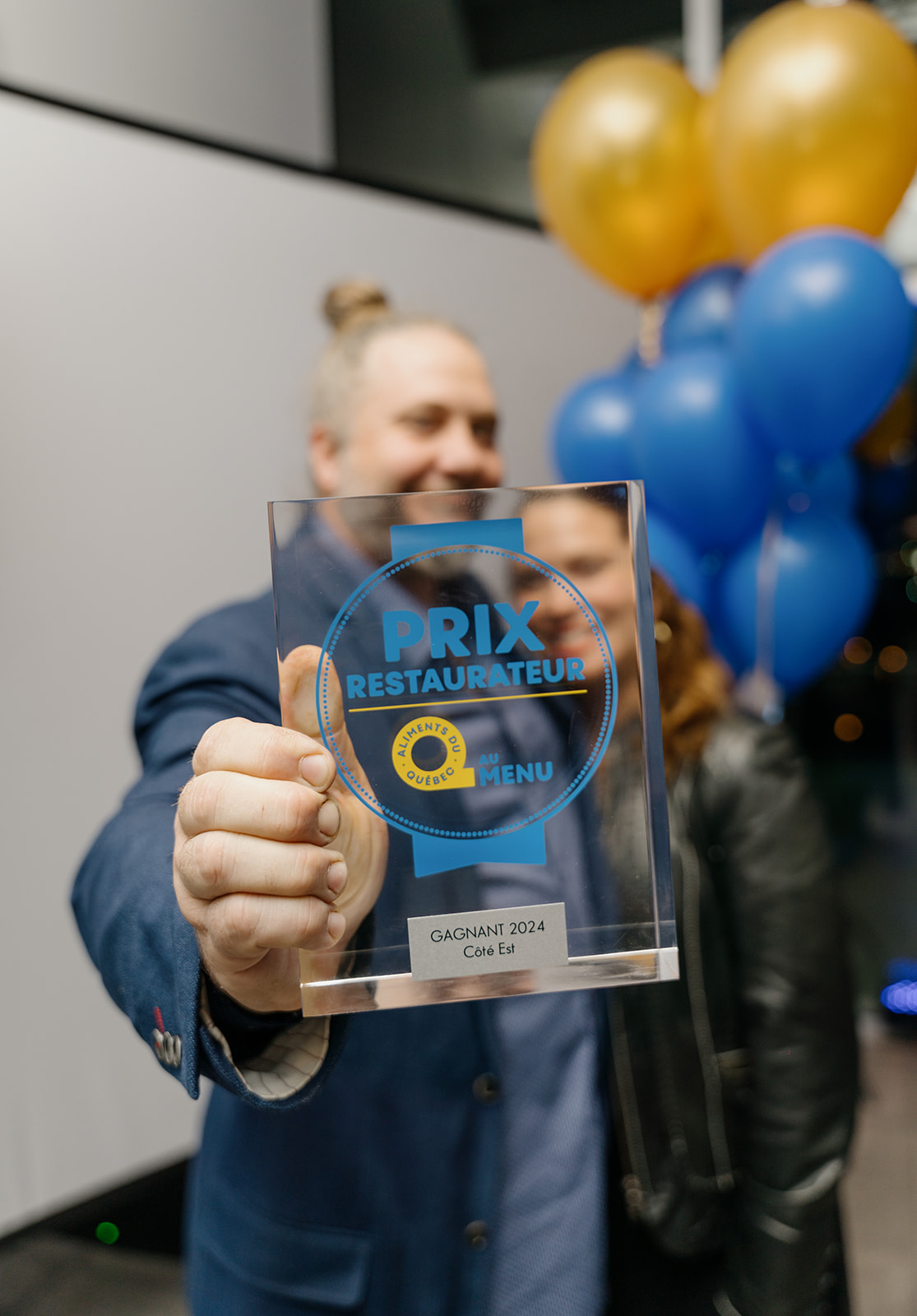 Côté Est remporte le Prix restaurateur Aliments du Québec au menu 2024 (photo: Noémie Cadieux)