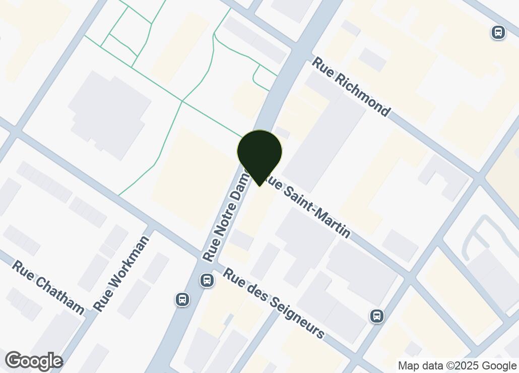 Map showing location at 45.4882301, -73.5684093