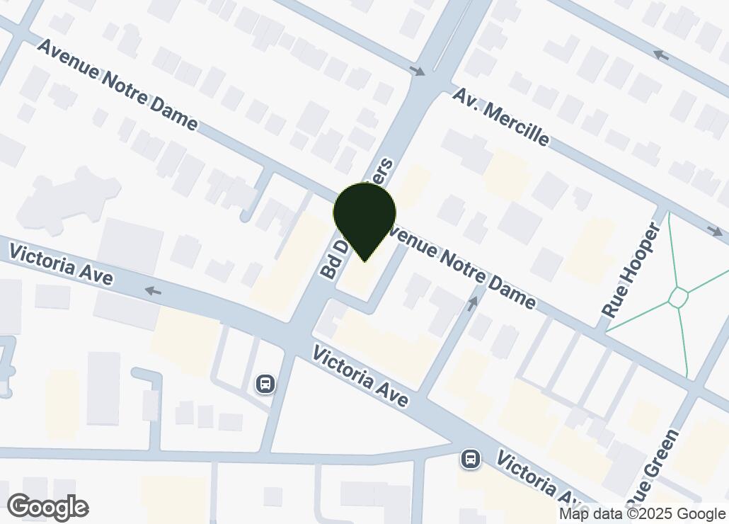 Map showing location at 45.5028427, -73.5132753