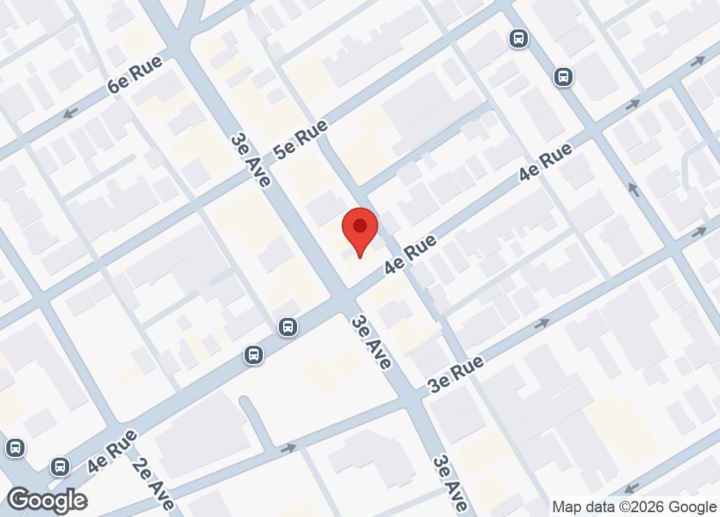 Map showing location at 46.8227775, -71.2260781
