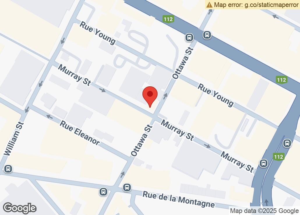 Map showing location at 45.4930972, -73.5602826