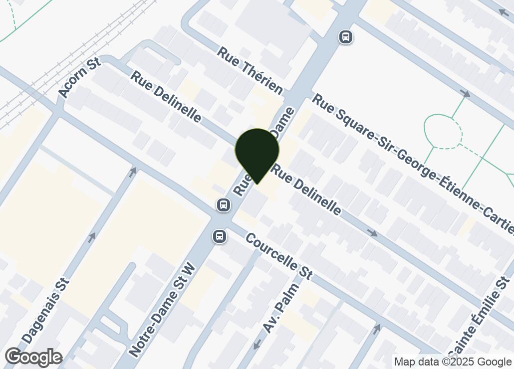 Map showing location at 45.473004, -73.5883846