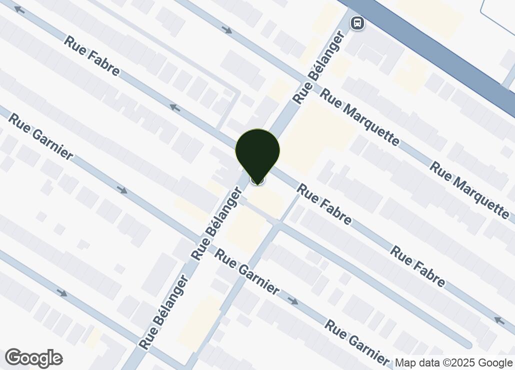 Map showing location at 45.5449848, -73.6046498