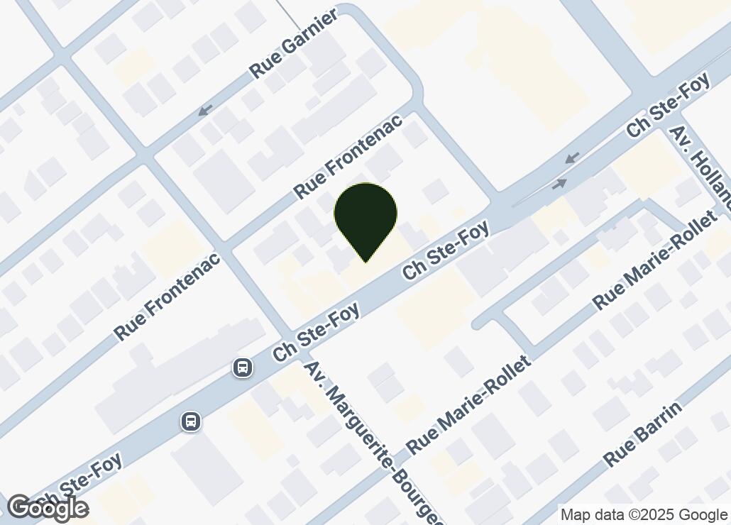 Map showing location at 46.7944056, -71.2554198