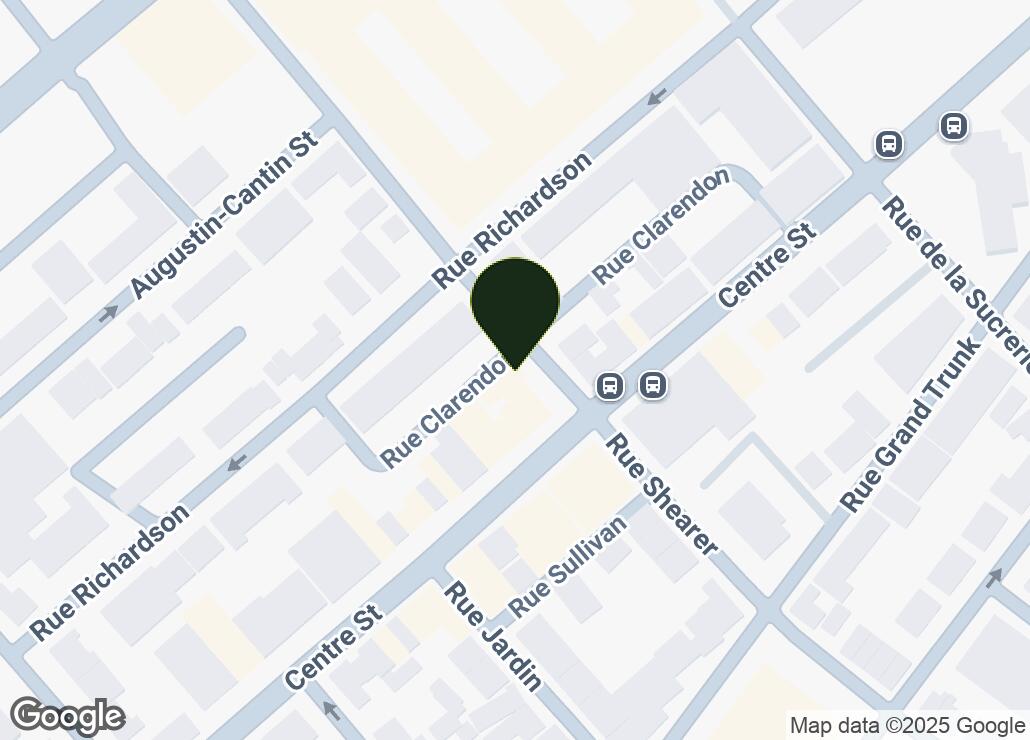 Map showing location at 45.4830782, -73.5625076