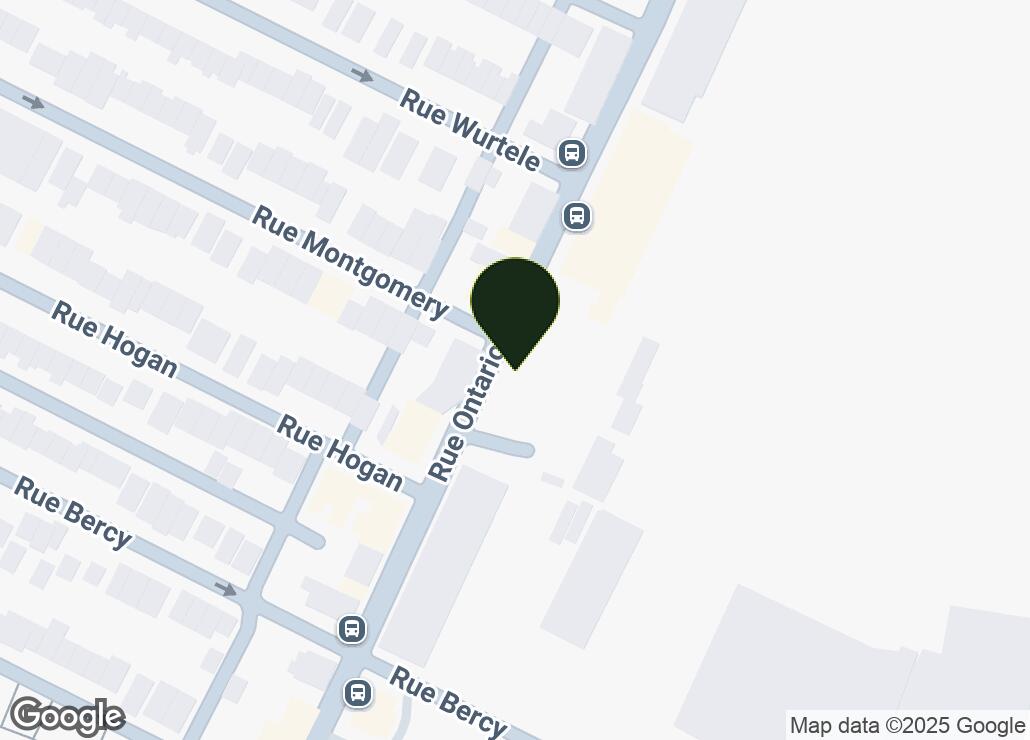 Map showing location at 45.5357626, -73.5505858