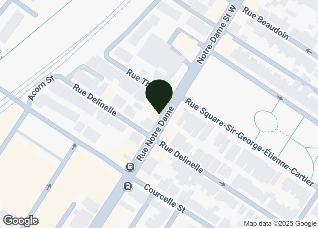 Map showing location at 45.4734952, -73.5882462