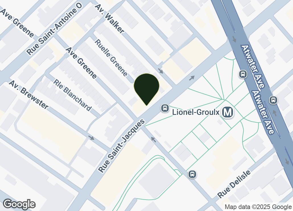 Map showing location at 45.4829192, -73.5812782