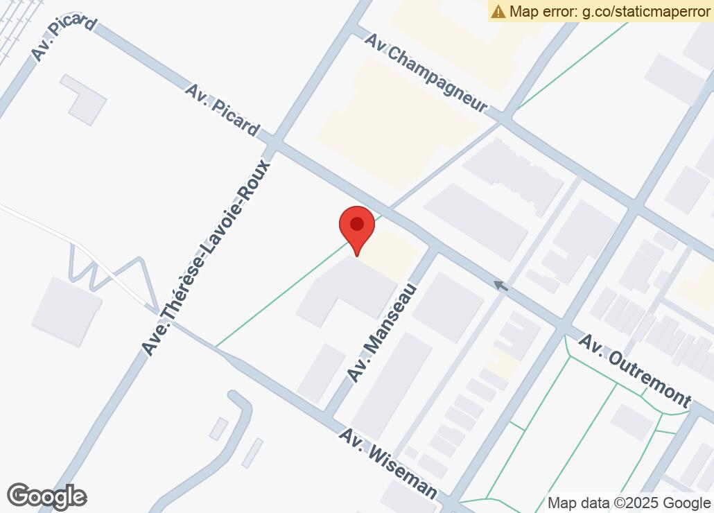 Map showing location at 45.5225202, -73.6176118