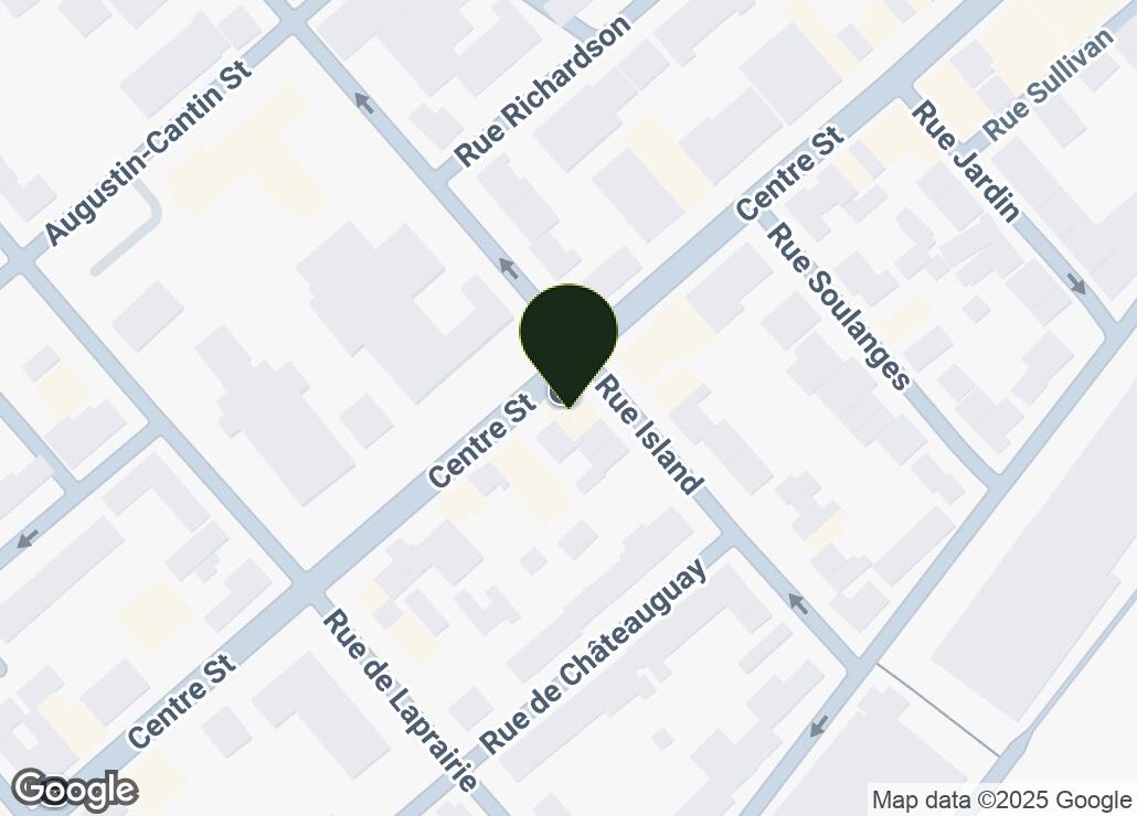 Map showing location at 45.4812394, -73.5645488