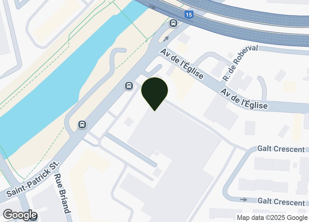 Map showing location at 45.4638656, -73.5952922