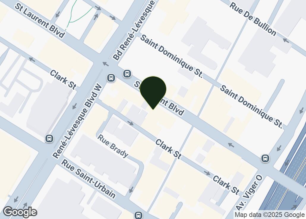 Map showing location at 45.5082653, -73.560729