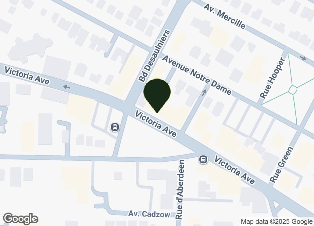 Map showing location at 45.5023697, -73.5132881