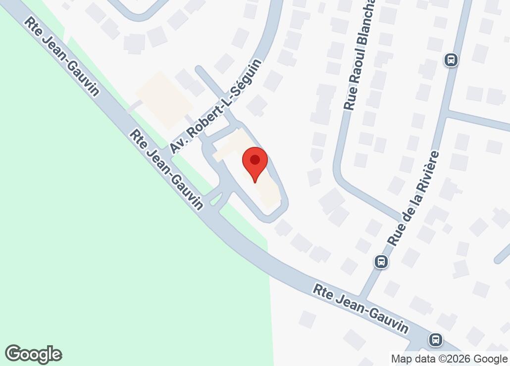 Map showing location at 46.7602735, -71.3637234