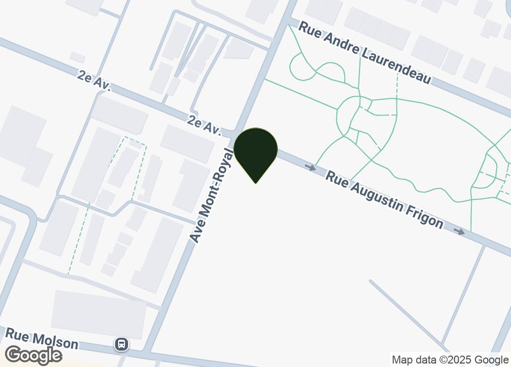 Map showing location at 45.5431704, -73.5676633