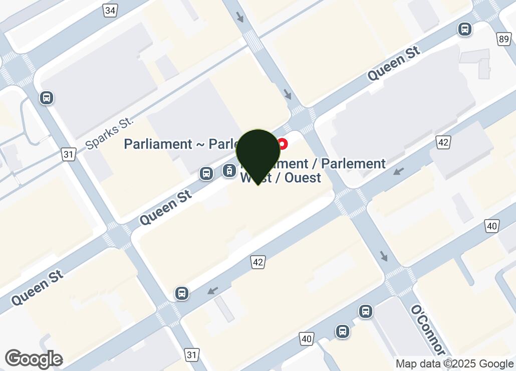 Map showing location at 45.4209194, -75.6993076