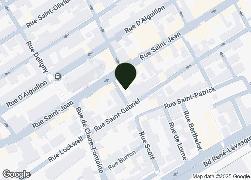Map showing location at 46.8092443, -71.2211573