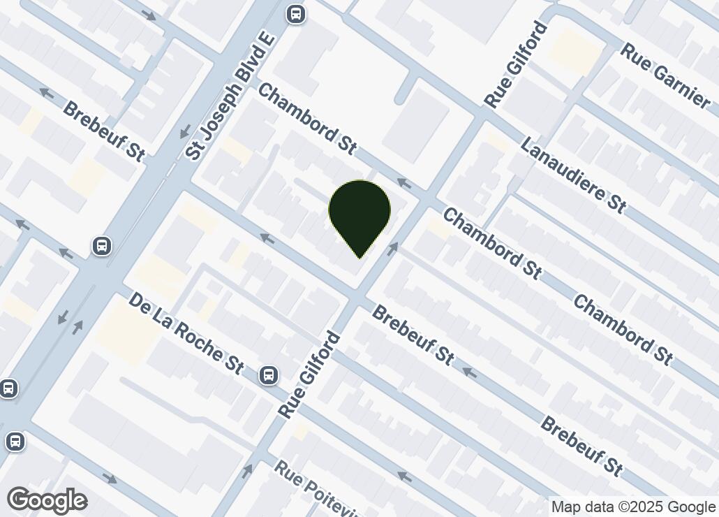 Map showing location at 45.5310933, -73.5814934