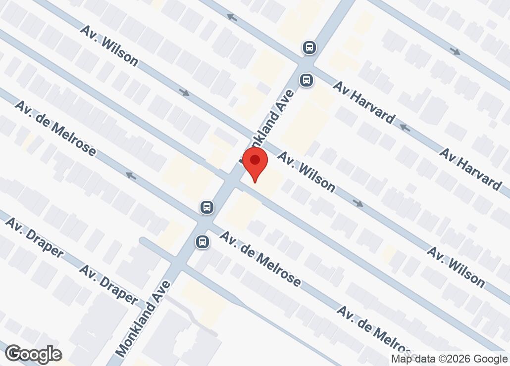 Map showing location at 45.4735913, -73.6243813