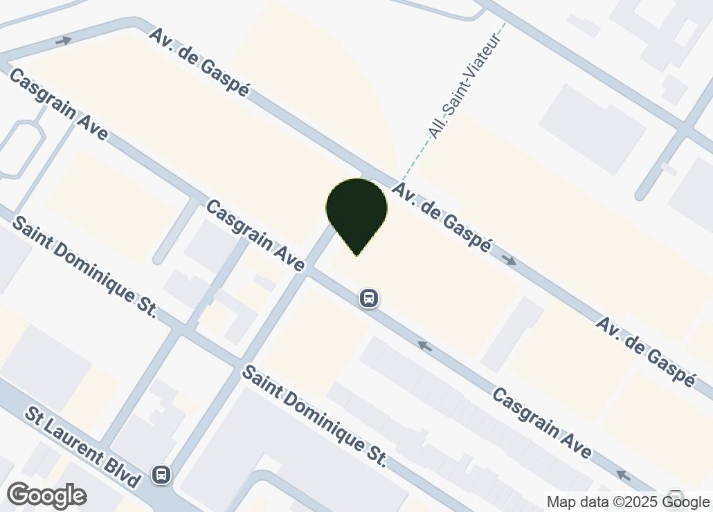 Map showing location at 45.5271629, -73.5974463