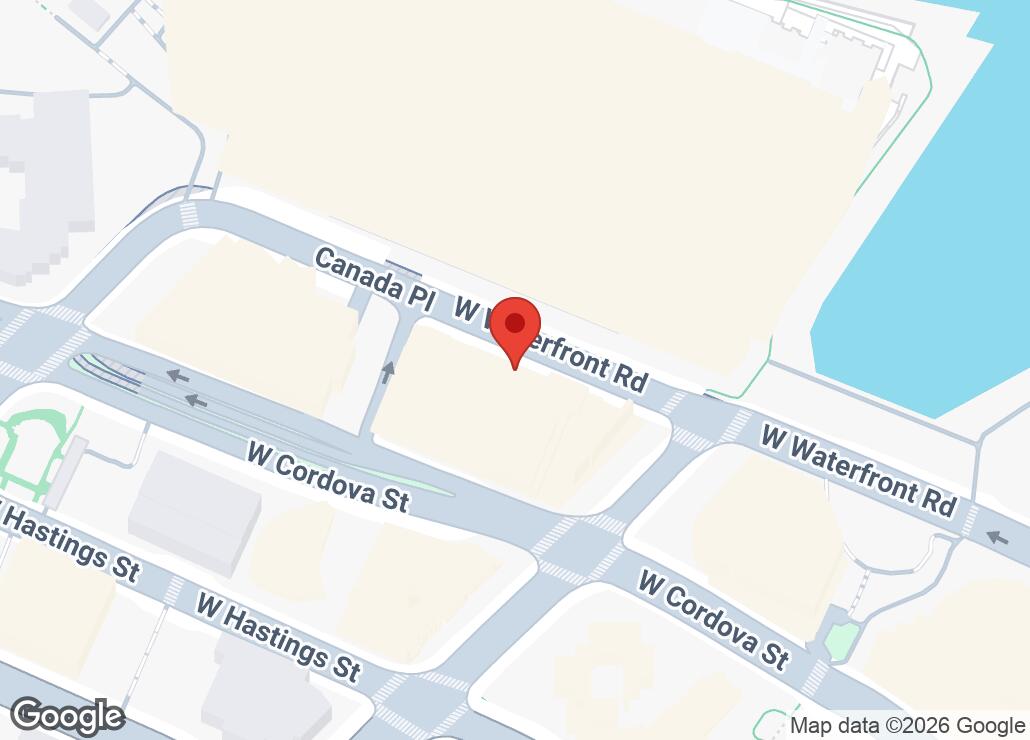 Map showing location at 49.2882901, -123.116555