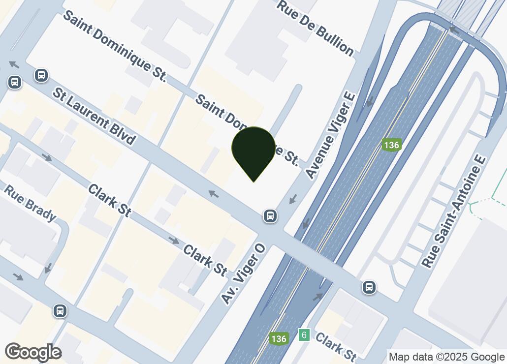Map showing location at 45.507908, -73.558887