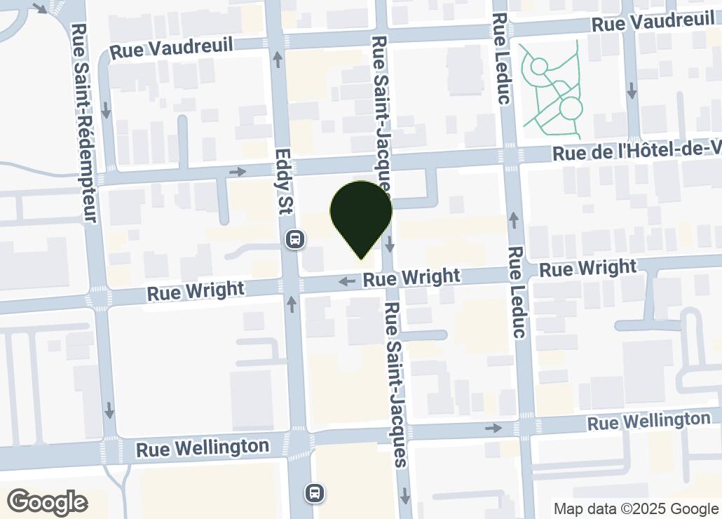 Map showing location at 45.4270845, -75.7194201