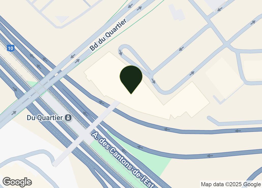 Map showing location at 45.4472025, -73.4321903
