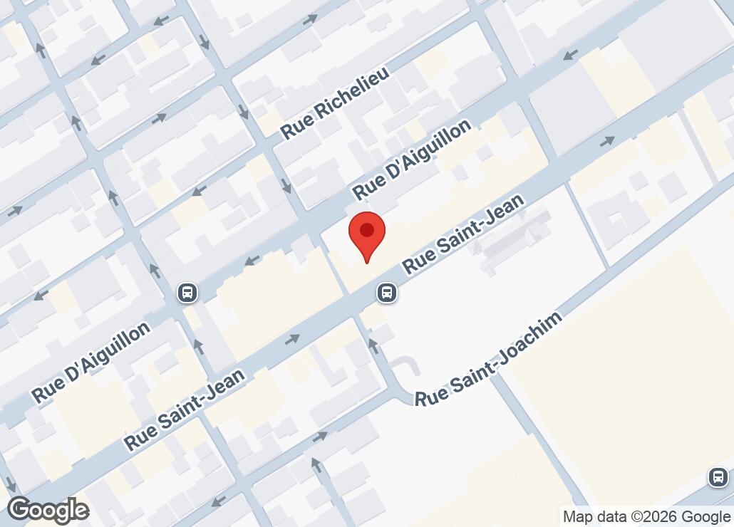 Map showing location at 46.8108218, -71.2186592